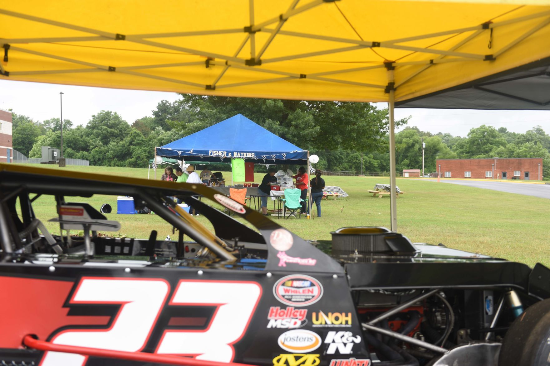 NASCAR driver Peyton Ferree visits Danville